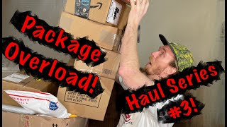 THE ATTACK OF THE BOXES! So many crazy hauls they're toppling over! Sailboat's Haul Series 2022 Ep 3