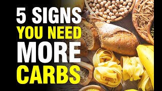 5 SIGNS YOU NEED MORE CARBS...More Like 5 Signs You're Addicted To Carbs