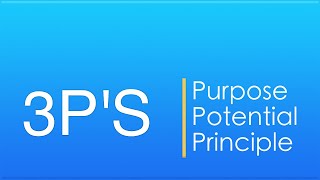 The 3 P's Of Success - What is Purpose, Potential & Principle? By Dr. Myles Munroe