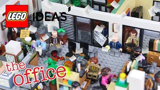 LEGO The Office 21336 Speed Build/Timelapse