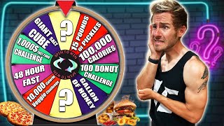 THE WHEEL OF MISFORTUNE FOOD CHALLENGE!