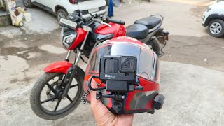 moto vlogging setup gopro 10 black 📷 action camera 📸 Ranjeet maurya vlogs 🤑 rapido bike taxi job 💸