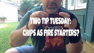 Two Tip Tuesday: Man Made versus Chip Tinders