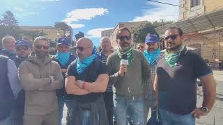 Protesta vigilanza Regione Molise