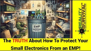 How To Protect Small Electronics From An EMP! Warning -- Do it Now!!