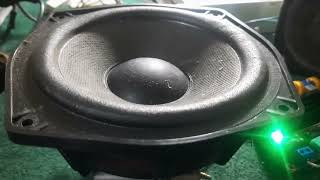 test woofer 5 inchi