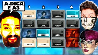 CODENAMES: O GABS INVENTOU UM NOVO MODO DE JOGO, BATALHA NAVAL! - c/ VX, SOUZONES, GABS, JUH e +