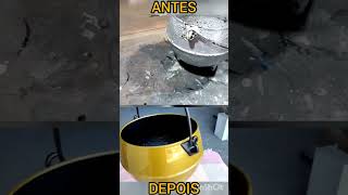 Caldeirão - Antes X Depois