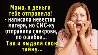 Невестка выдала свою тайну, написав СМС-ку матери, но отправив её свекрови, по ошибке…