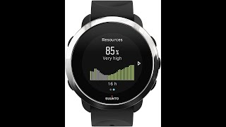 Suunto 3 Fitness Sports Watch with Wrist-Based Heart rate, 24/7 Activity and Recovery Tracking