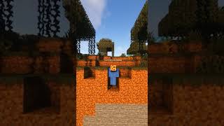 Cómo hacer un generador de piedra fácil en Minecraft! #shorts #minecraft