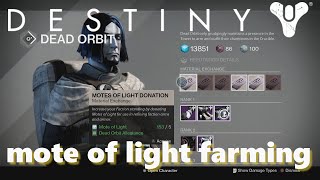 destiny mote of light farming the taken king after update 2016