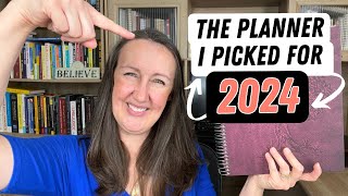 Which Planner I’m Using for 2024: The Planner I Picked for 2024 | The Tools4Wisdom Planner