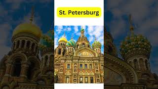 5 Top Cities in Russia #shorts