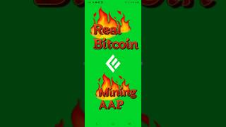 Real Bitcoin Mining Aap #bitcoin #miningapps #mining #onlinearning #onlinearningmoney #freebitcoin