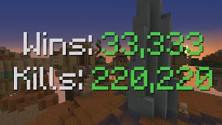 33333 Wins & 220220 Kills (Hypixel SkyWars)