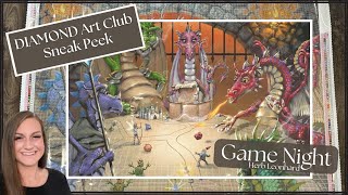 Diamond Art Club First Look “Game Night” by Herb Leonhard 🐉