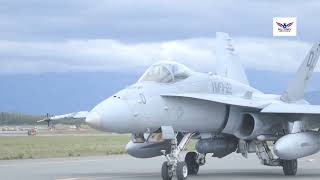 Red Flag-Alaska VMFA-251 F/A-18 Take Off