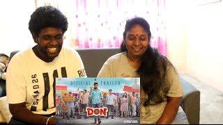 Don Official Trailer REACTION By Malaysia Indian Mother and Son | Sivakarthikeyan | Anirudh 🔥