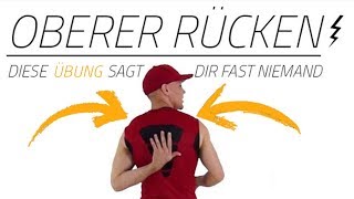 Oberer Rücken ⚡ Schmerz selbst behandeln