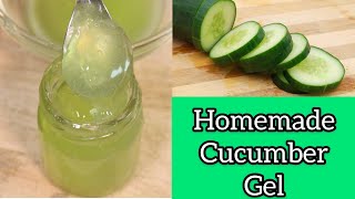 Homemade Cucumber Gel To Remove Dark Spot, Suntan, Acne, Pimples,Skin Whitening #shorts #skincare