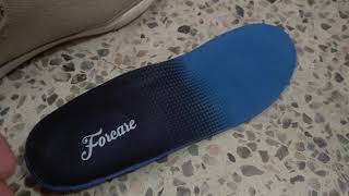 Forcare: Shoe Insoles, Arch Supports. Showing and mini review