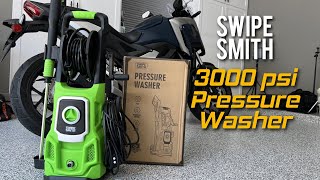 SwipeSmith 3000 PSI Electric Pressure Washer Review | Cruiseman's Garage