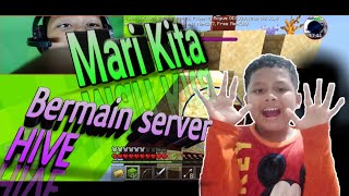 Bermain Minecraft Di Server HIVE - Minecraft Server #1