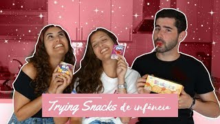 TRYING SNACKS DE INFÂNCIA | Momentos nostálgicos com irmã e cunhado