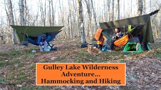 Gulley Lake Wilderness Adventure, Hammocking & Hiking Overnighter