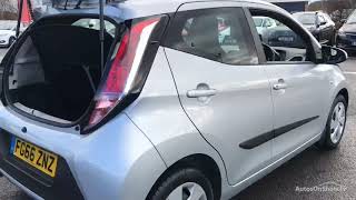 FG66ZNZ TOYOTA AYGO VVT-I X-PLAY SILVER 2016, TOYOTA RON BROOKS MANSFIELD