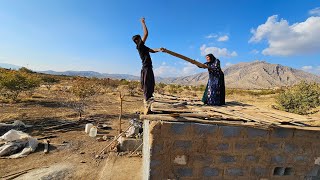 In search of love and hope: The story of repairing the roof by Hossein and his mother