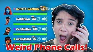 "I DONT DRINK HAND LOTION!" (weird phone calls in squads fill) - fortnite