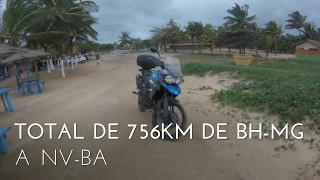 Viagem de moto para Nova Viçosa - BA