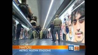 Napoli, inagurazione uscita Montecalvario della stazione Toledo della linea 1 del metrò