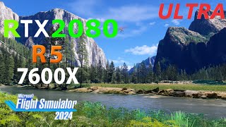 Microsoft Flight Simulator 2024 on RTX 2080 | ULTRA |