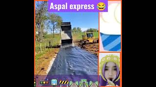 PROSES ASPAL EXPRESS ⁉️WOOW TERCEPAT GESS ⁉️ #shorts #viral