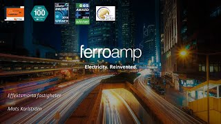 Ferroamp Webinar: Effektsmarta fastigheter