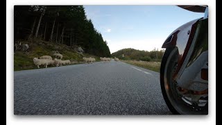 Dual Perspective Motorcycle Ride: GoPro 8 Black & Insta 360 X3 OnBoard Experience