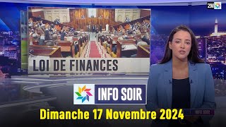 Info soir : Dimanche 17 Novembre 2024