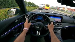 Mercedes Benz E Class 220d POV Review