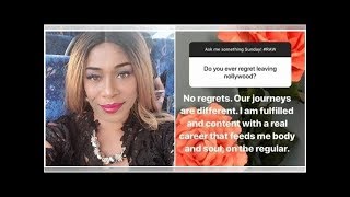 Regina Askia talks about leaving Nollywood, says she has no regrets