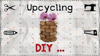 Behälter aus Kork - DIY Upcycling Tutorial Geschenkidee