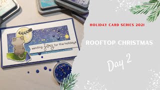 Holiday Card Series: Day 2 Rooftop Christmas