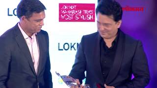 Sajid Nadiadwala receives Maharashtra’s Most Stylish Film Maker - Lokmat's Style Awards 2017