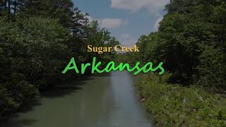 Sugar Creek - Arkansas - Seen from Above