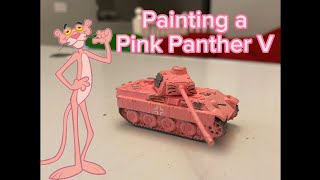 How to Paint a Pink Panther V | Flames of War | Bolt Action