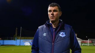 REACTION | Kevin Doherty Post Match | Finn Harps