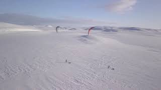 Fjellpulken Kite Pulk - Finse Norway 2020