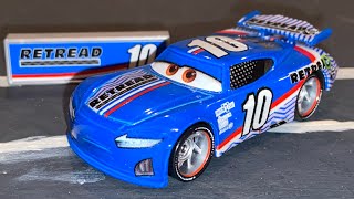 Disney Pixar Cars Quick Review: Aric Almirolling (Next Gen Retread NASCAR Racer #10)